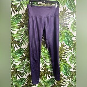 Champion purple shiny leggings